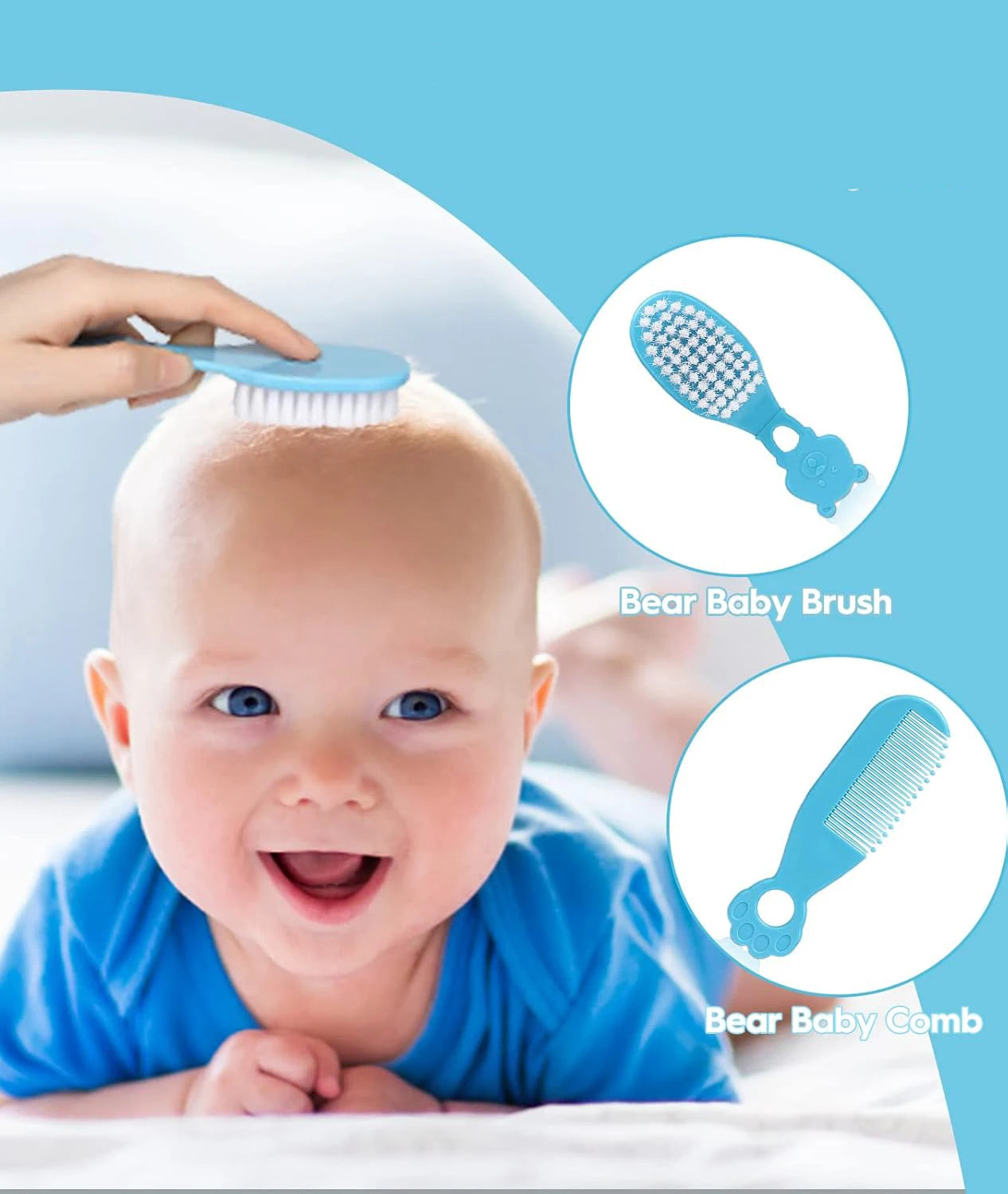 8-Piece Healthcare & Grooming Kit with Storage Case