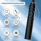 Rechargeable Sonic Electric Toothbrush – 6 Cleaning Modes