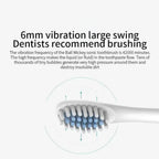 Rechargeable Sonic Electric Toothbrush – 6 Cleaning Modes