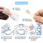Breathable Nasal Strips – Anti-Snore Relief, 30 Pack